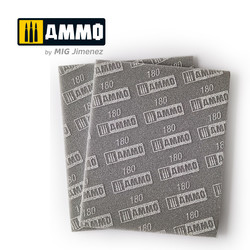 Sanding Sponge Sheet (Grain 180) - Ammo by Mig Jimenez - A.MIG-8556