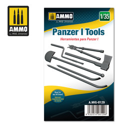 Panzer I Tools- Scale 1/35 - Ammo by Mig Jimenez - A.MIG-8129