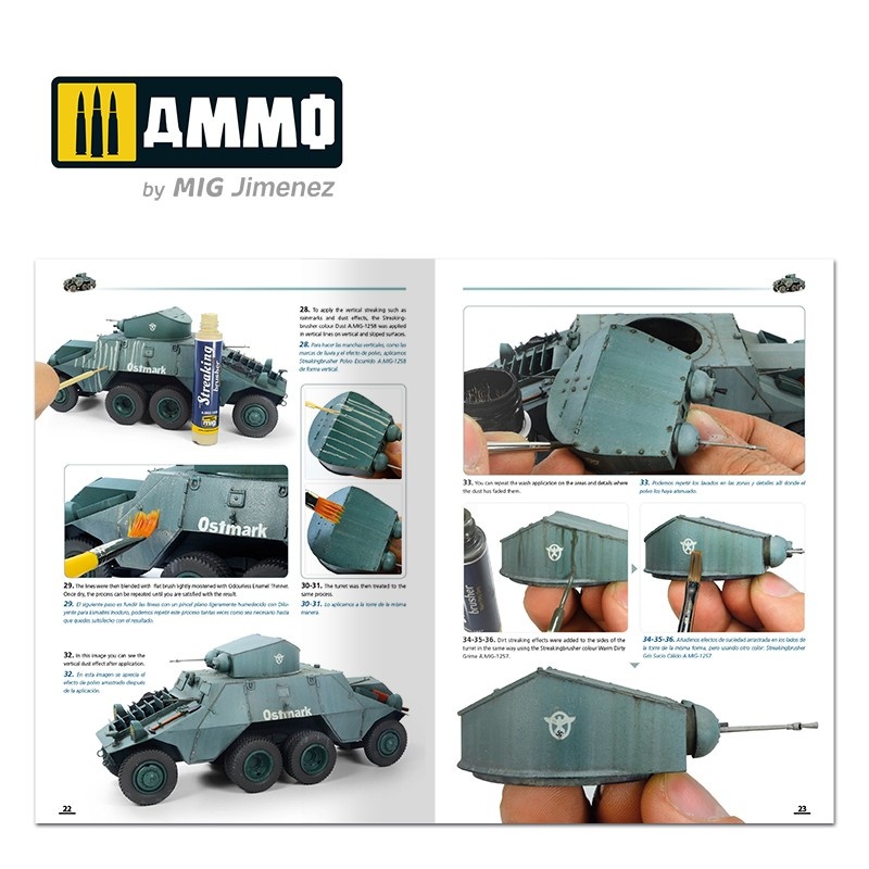 Ammo by Mig Jimenez How to Paint Early WWII German Tanks (English & Spanish) - Ammo by Mig Jimenez - A.MIG-6037
