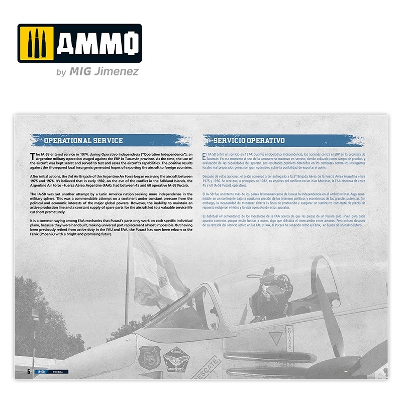 Ammo by Mig Jimenez IA-58 Pucará – Visual Modelers Guide - Ammo by Mig Jimenez - A.MIG-6025