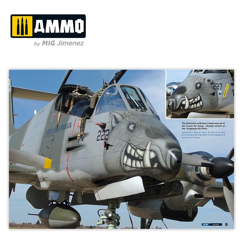 Ammo by Mig Jimenez IA-58 Pucará – Visual Modelers Guide - Ammo by Mig Jimenez - A.MIG-6025