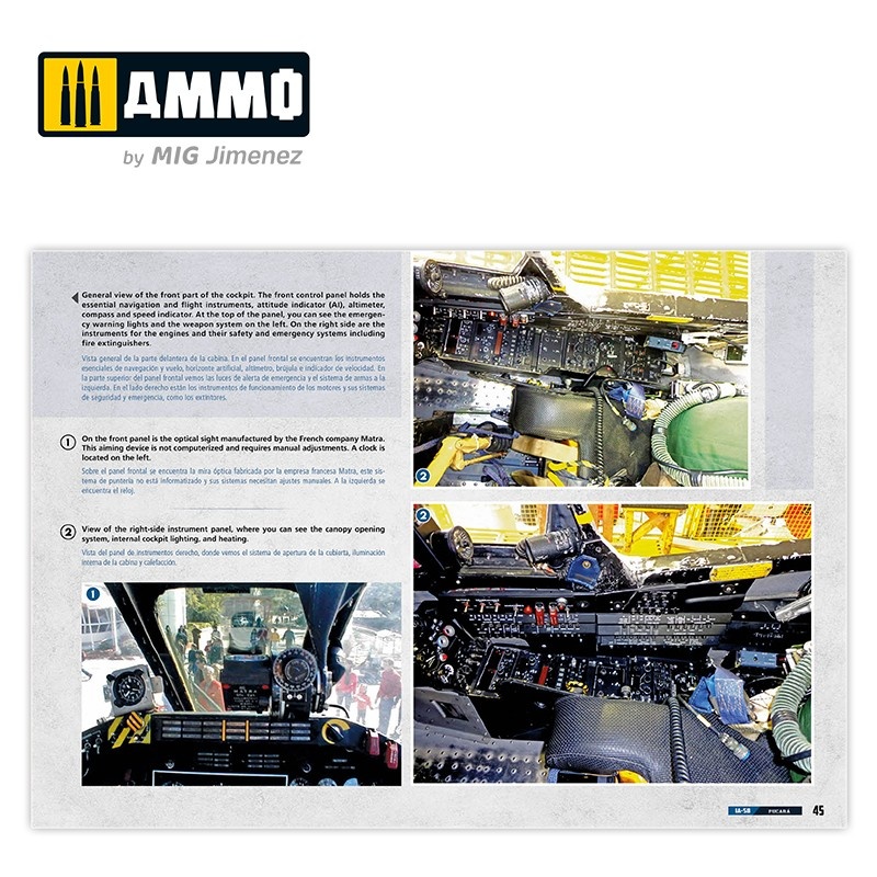 Ammo by Mig Jimenez IA-58 Pucará – Visual Modelers Guide - Ammo by Mig Jimenez - A.MIG-6025