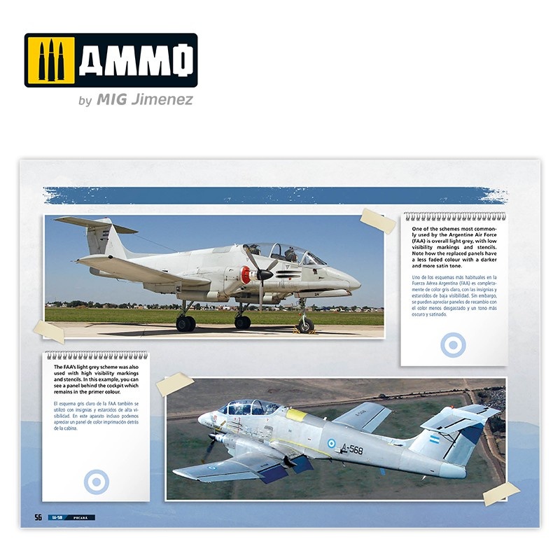 Ammo by Mig Jimenez IA-58 Pucará – Visual Modelers Guide - Ammo by Mig Jimenez - A.MIG-6025