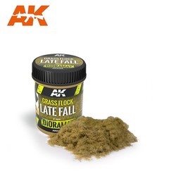 Grass Flock 2mm Late Fall - 250ml - AK-Interactive - AK-8222