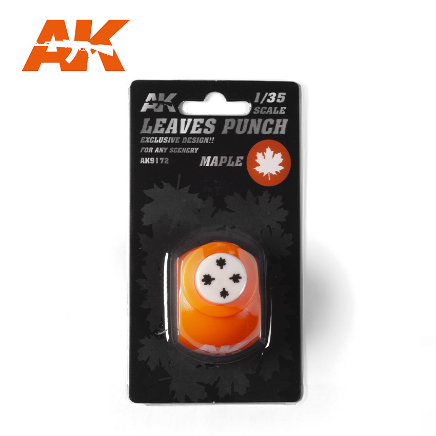 AK-Interactive Leaves Punch Maple - Scale 1/35 - AK-Interactive - AK-9172