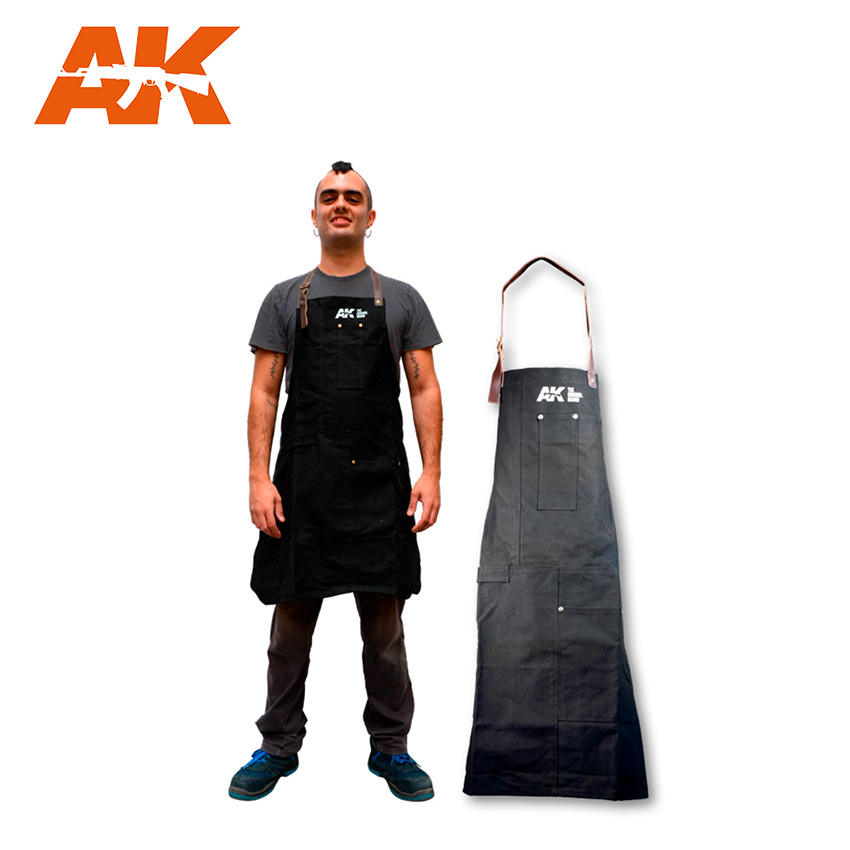 AK-Interactive Official AK-Interactive Apron - Black - AK-Interactive - AK-9200