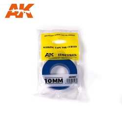 Masking Tape For Curves 10mm x 18m - AK-Interactive - AK-9185