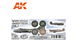 AK-Interactive WWII USAAF Aircraft Colors Vol.1 Set - AK-Interactive - AK-11732