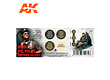 AK-Interactive WWII US Pilot Uniform Colors Set - AK-Interactive - AK-11691