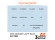 AK-Interactive WWI German Light Blue - 17ml - AK-Interactive - AK-11806