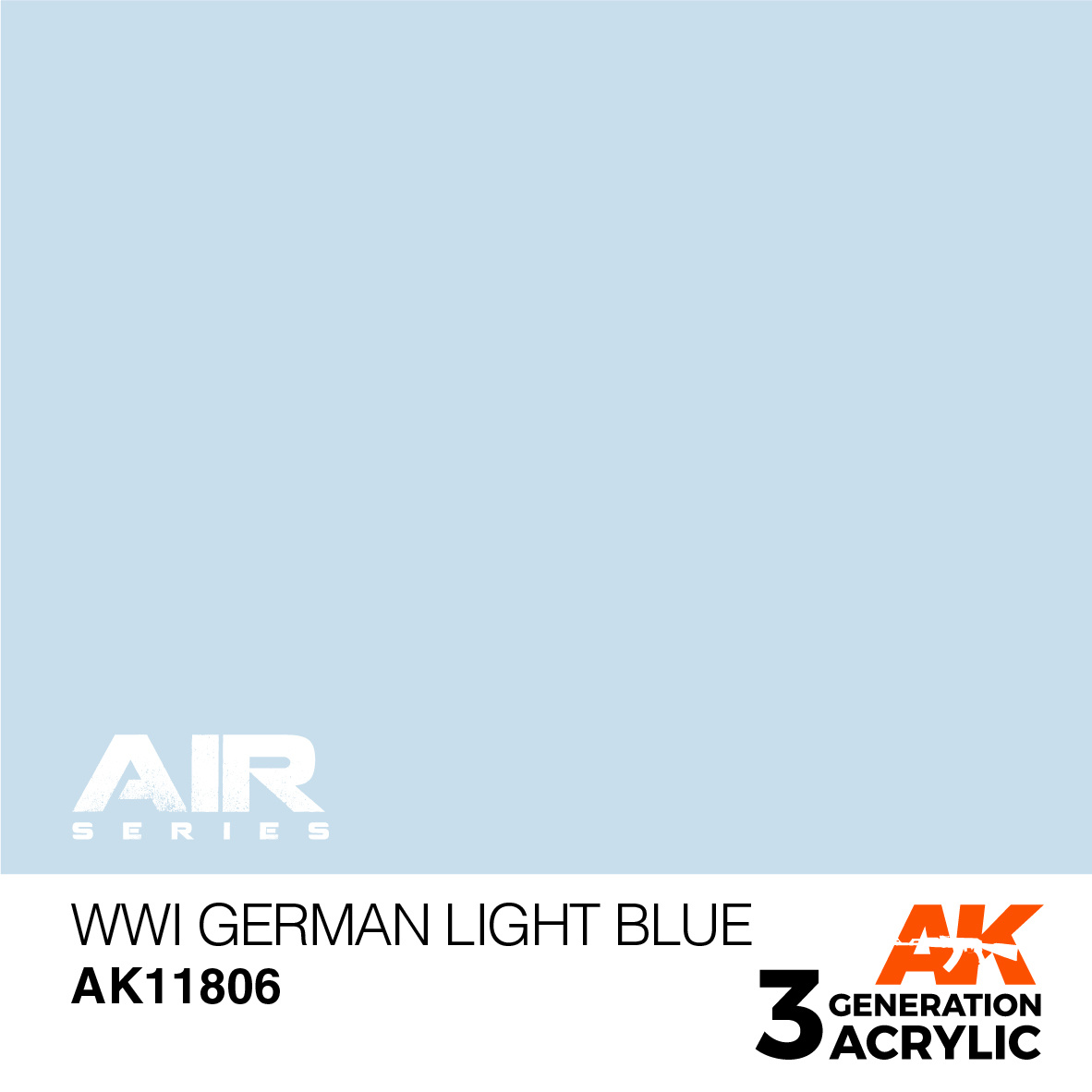 AK-Interactive WWI German Light Blue - 17ml - AK-Interactive - AK-11806