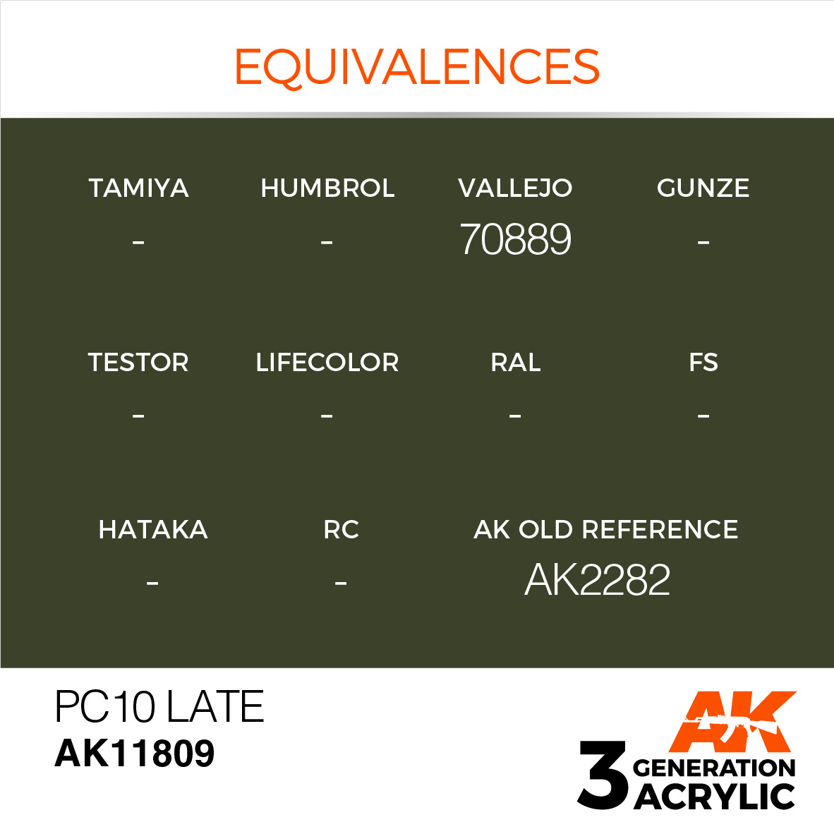 AK-Interactive PC10 Late - 17ml - AK-Interactive - AK-11809