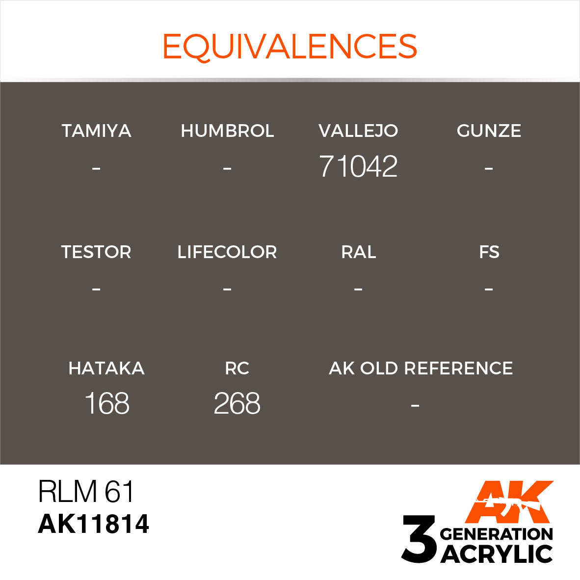 RLM 61 - 17ml - AK-Interactive - AK-11814 - Modelbouwverf.nl