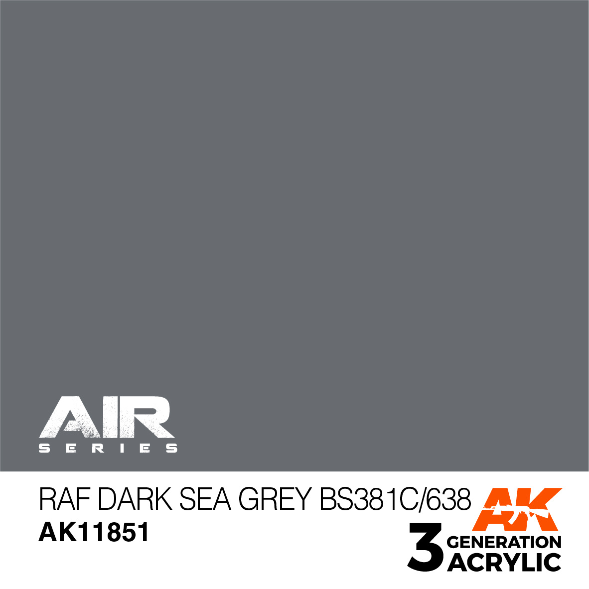 AK-Interactive RAF Dark Sea Grey BS381C/638 - 17ml - AK-Interactive - AK-11851