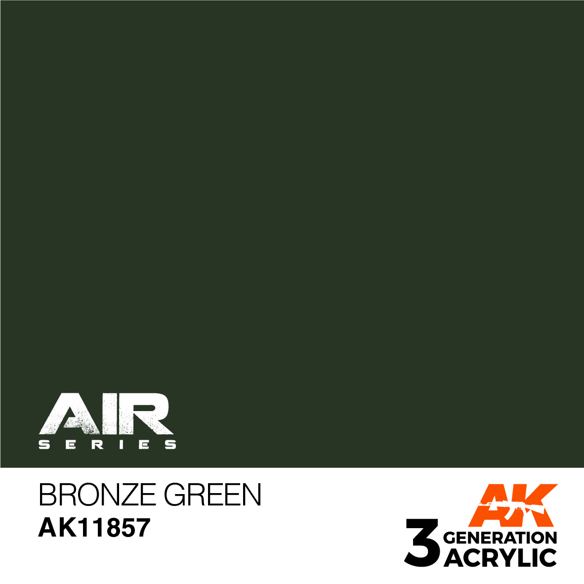 AK-Interactive Bronze Green - 17ml - AK-Interactive - AK-11857