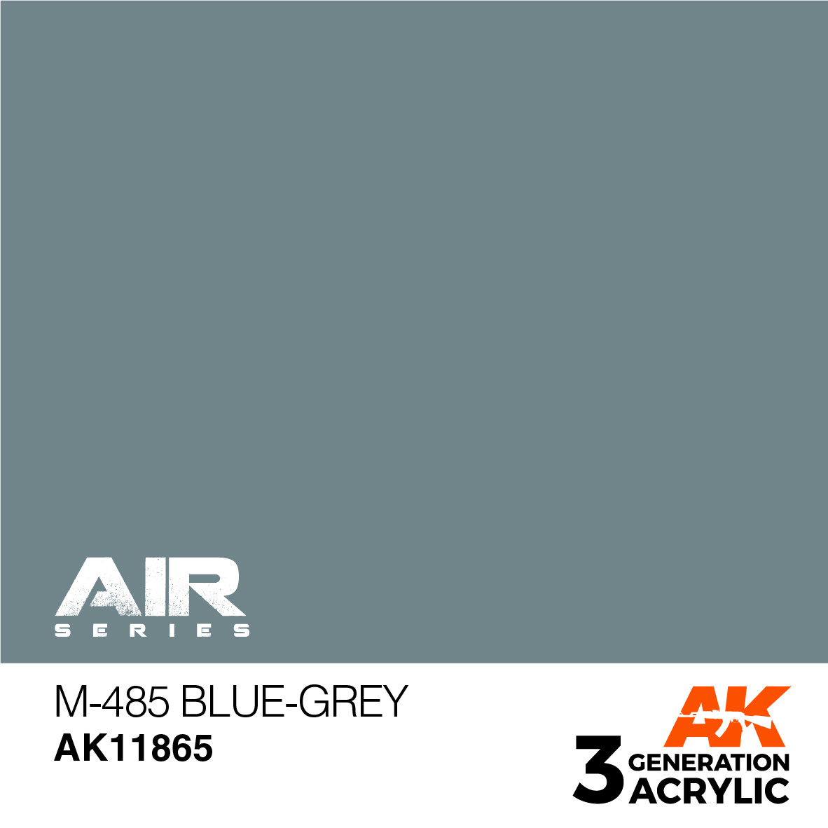 AK-Interactive M-485 Blue-Grey - 17ml - AK-Interactive - AK-11865