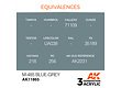 AK-Interactive M-485 Blue-Grey - 17ml - AK-Interactive - AK-11865