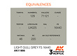 AK-Interactive Light Gull Grey FS 16440 - 17ml - AK-Interactive - AK-11866
