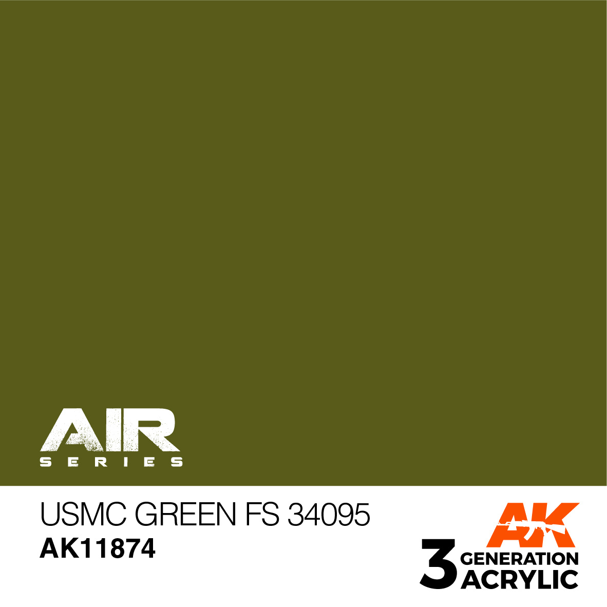 AK-Interactive USMC Green FS 34095 - 17ml - AK-Interactive - AK-11874