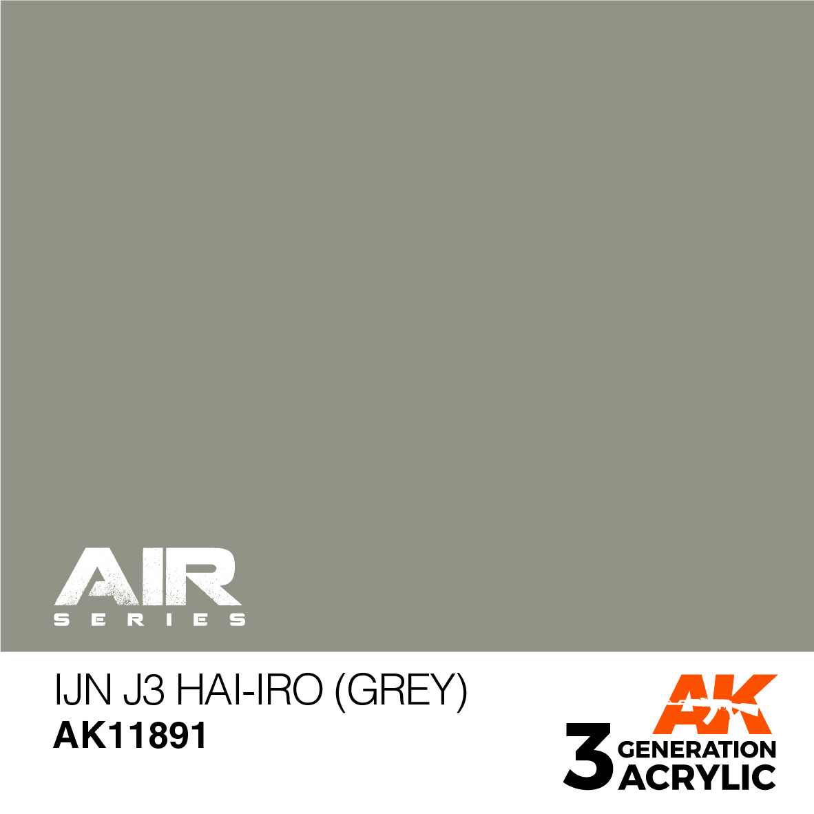 AK-Interactive IJN J3 Hai-iro (Grey) - 17ml - AK-Interactive - AK-11891