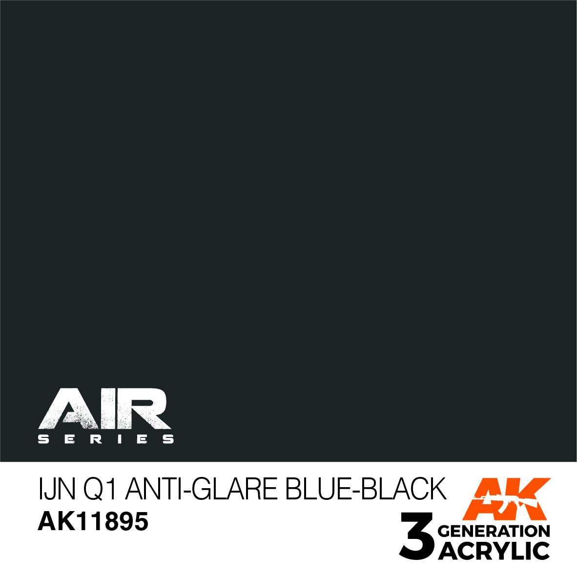 AK-Interactive IJN Q1 Anti-Glare Blue-Black - 17ml - AK-Interactive - AK-11895