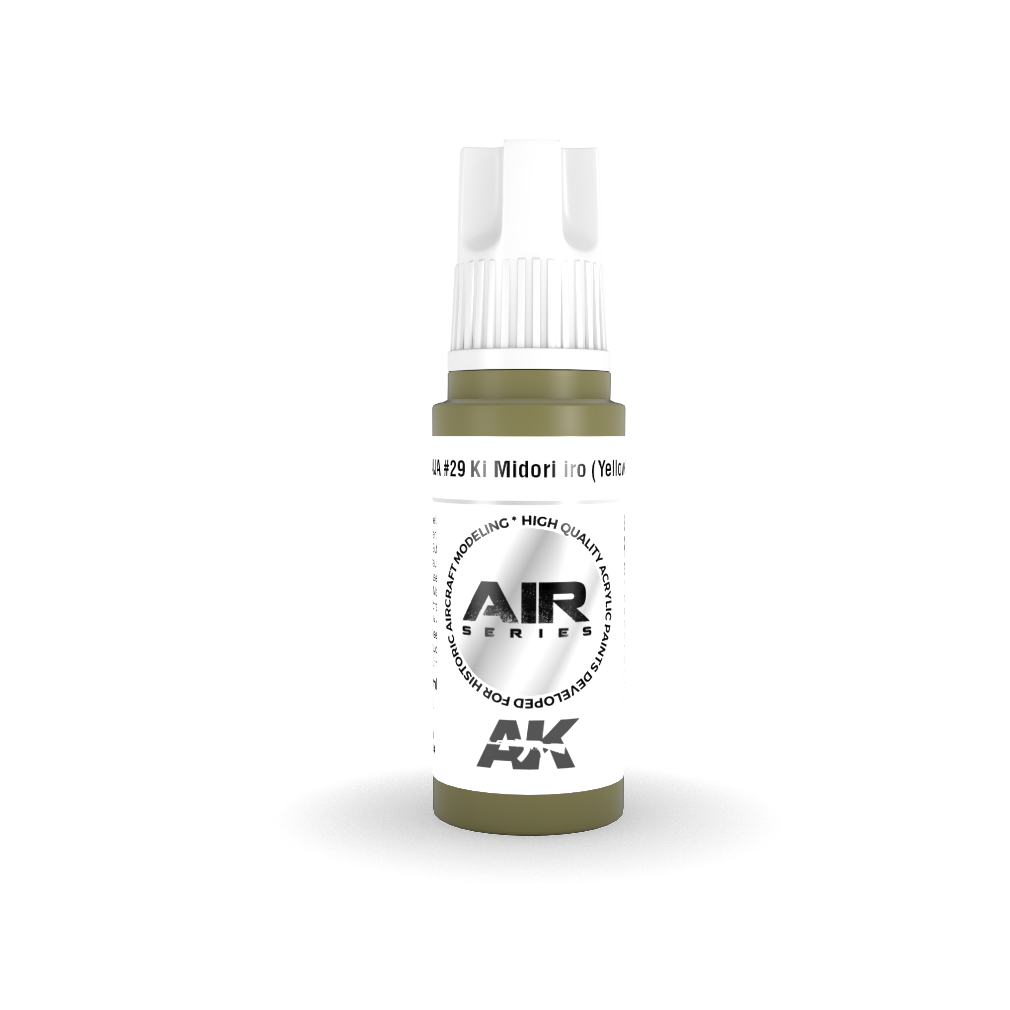 AK-Interactive IJA #29 Ki Midori iro (Yellow-Green) - 17ml - AK-Interactive - AK-11904