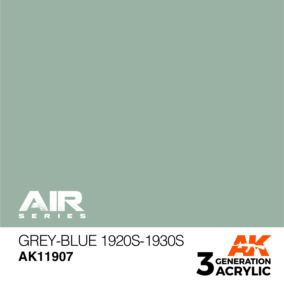 AK-Interactive Grey-Blue 1920s-1930s - 17ml - AK-Interactive - AK-11907