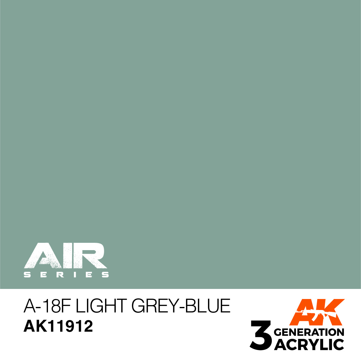 AK-Interactive A-18f Light Grey-Blue - 17ml - AK-Interactive - AK-11912