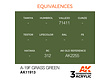 AK-Interactive A-19f Grass Green - 17ml - AK-Interactive - AK-11913