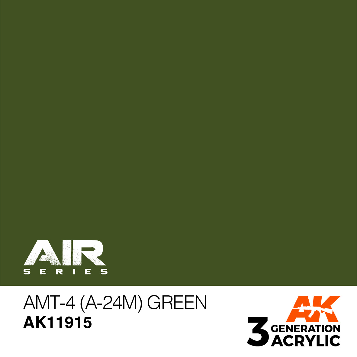 AK-Interactive AMT-4 (A-24m) Green - 17ml - AK-Interactive - AK-11915
