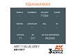 AK-Interactive AMT-11 Blue-Grey - 17ml - AK-Interactive - AK-11917