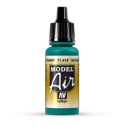 Model Air - Aotake' Translucent Blue - 17 ml - Vallejo - VAL-71419