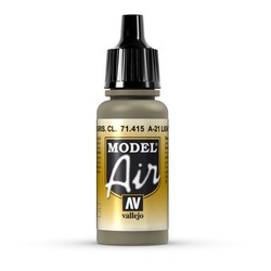 Model Air - A-21 Light Greyish Brown - 17 ml - Vallejo - VAL-71415