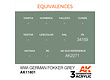 AK-Interactive WWI German Fokker Grey - 17ml - AK-Interactive - AK-11801