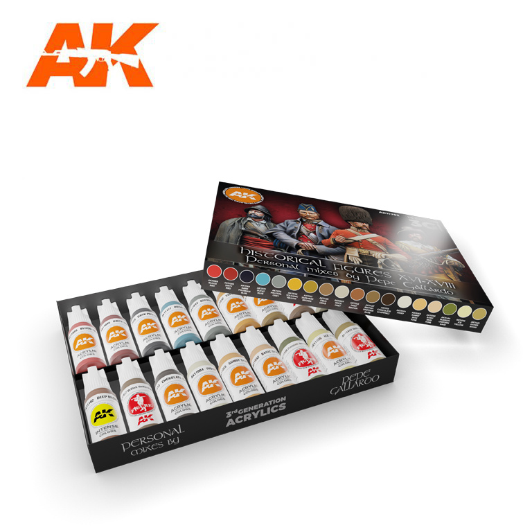 AK-Interactive 3rd Generation Signature Set - Pepe Gallardo - AK-Interactive - AK-11762