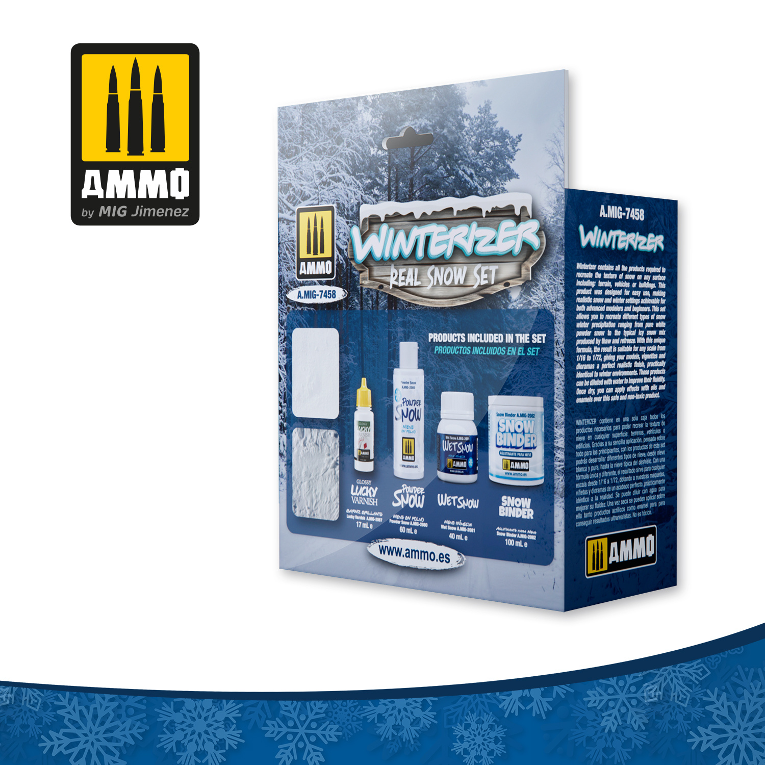Ammo by Mig Jimenez Winterizer Set - Ammo by Mig Jimenez - A.MIG-7458
