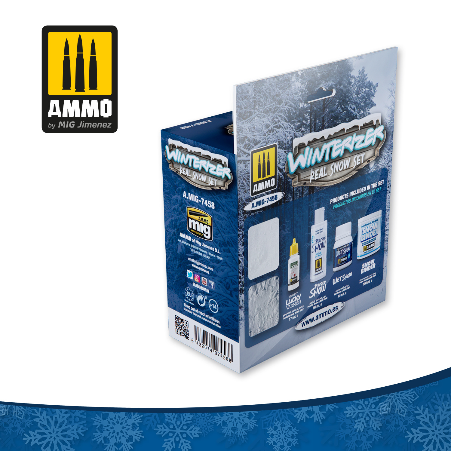 Ammo by Mig Jimenez Winterizer Set - Ammo by Mig Jimenez - A.MIG-7458