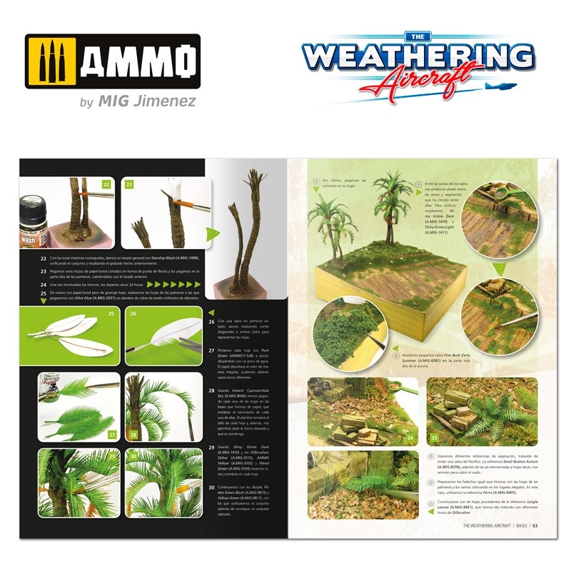 The Weathering Aircraft The Weathering Aircraft #21 Bases (English) - Ammo by Mig Jimenez - A.MIG-5221