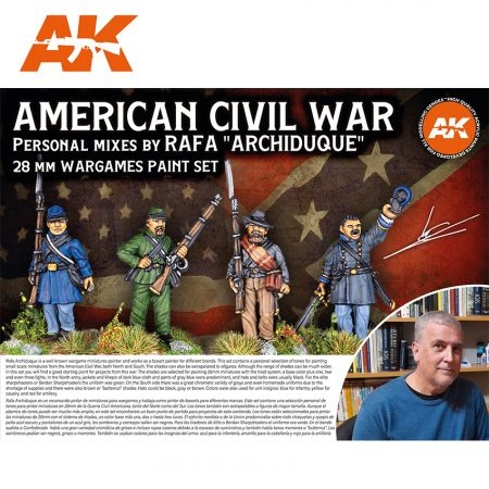 AK-Interactive 3rd Generation Signature Set "American Civil War" - Rafa "Archiduque" - AK-Interactive - AK-11764