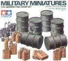 Tamiya German Barrel & Jerry Can Set - Scale 1/35 - Tamiya - TAM35186