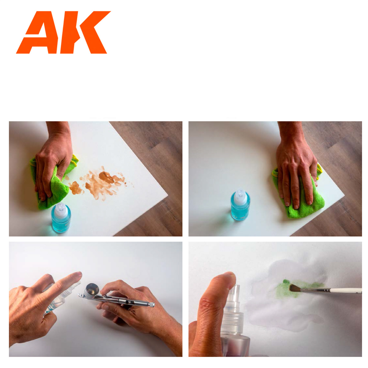 AK-Interactive Atomizer Cleaner for Enamel 125ml - AK-Interactive - AK-9316