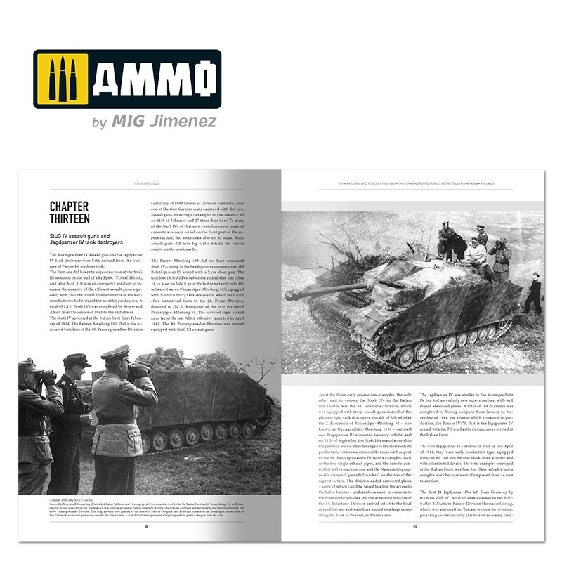 Ammo by Mig Jimenez Italienfeldzug – German Tanks And Vehicles 1943-1945 Vol. 3 English - Ammo by Mig Jimenez - A.MIG-6265