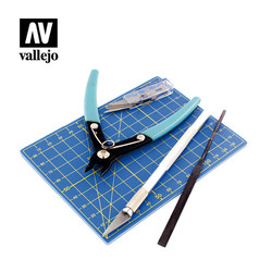 9Pc Plastic Modelling Tool Set - Vallejo - VAL-T11001