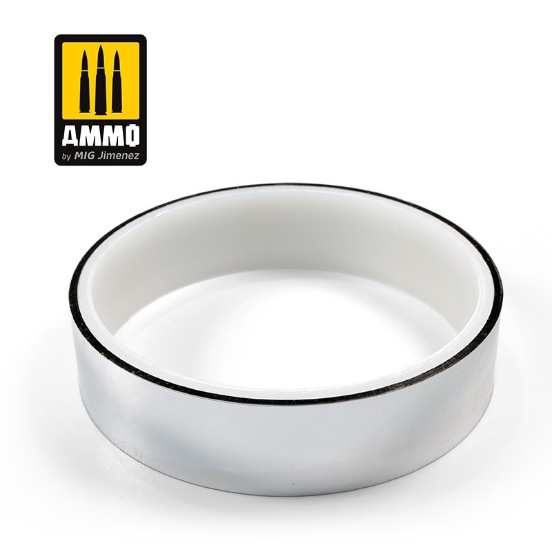 Ammo by Mig Jimenez Chrome Tape 20mm x 10m - Ammo by Mig Jimenez - A.MIG-8254