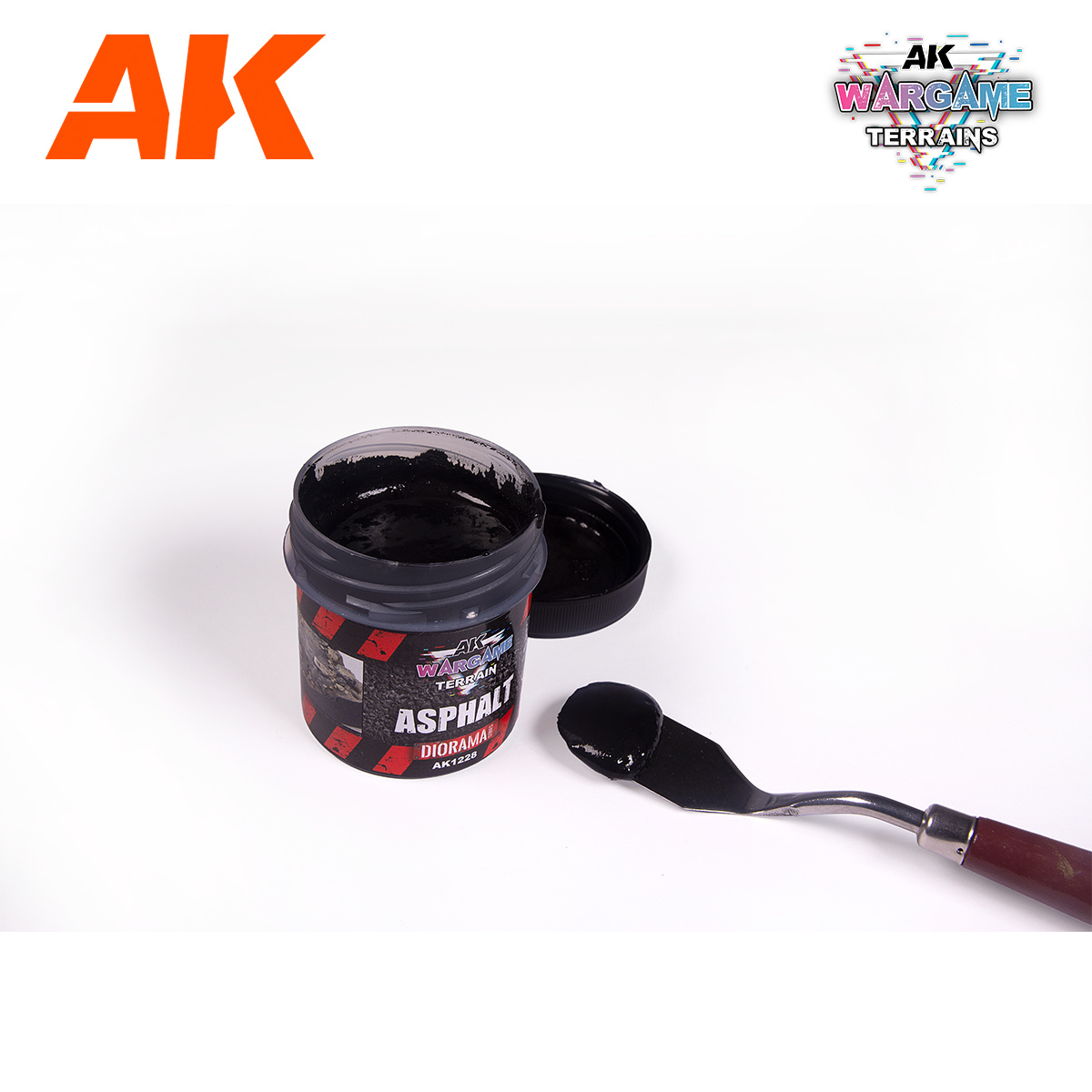 AK-Interactive Asphalt - 100ml - AK-Interactive - AK-1228