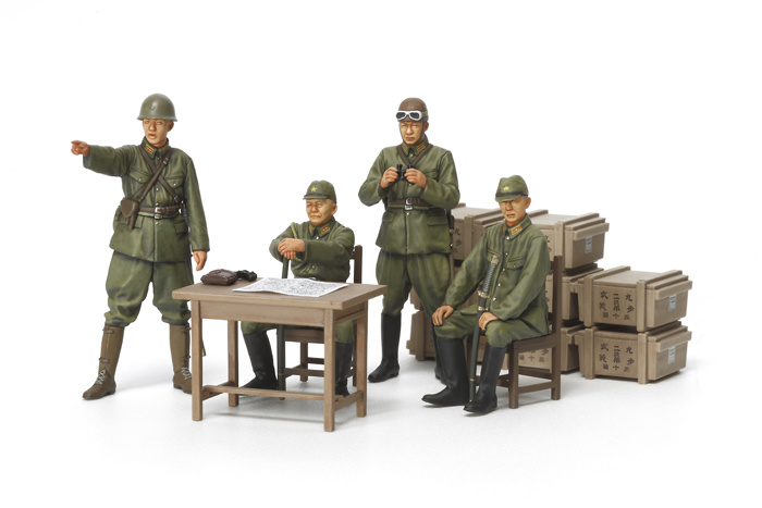 Tamiya Japanese Army Officer Set - Scale 1/35 - Tamiya - TAM35341