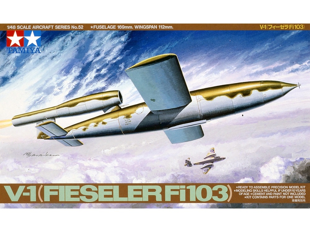 Tamiya German V-1 Fiseler Fi103 - Scale 1/48 - Tamiya - TAM61052