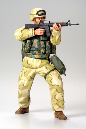 Tamiya US Infantry Man Desert Uniform - Scale 1/16 - Tamiya - TAM36308