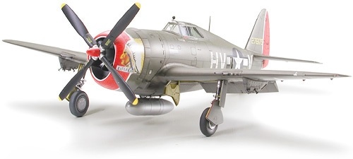 Tamiya WWII US Republic P-47D Thunderbolt Razorback - Scale 1/48 - Tamiya - TAM61086