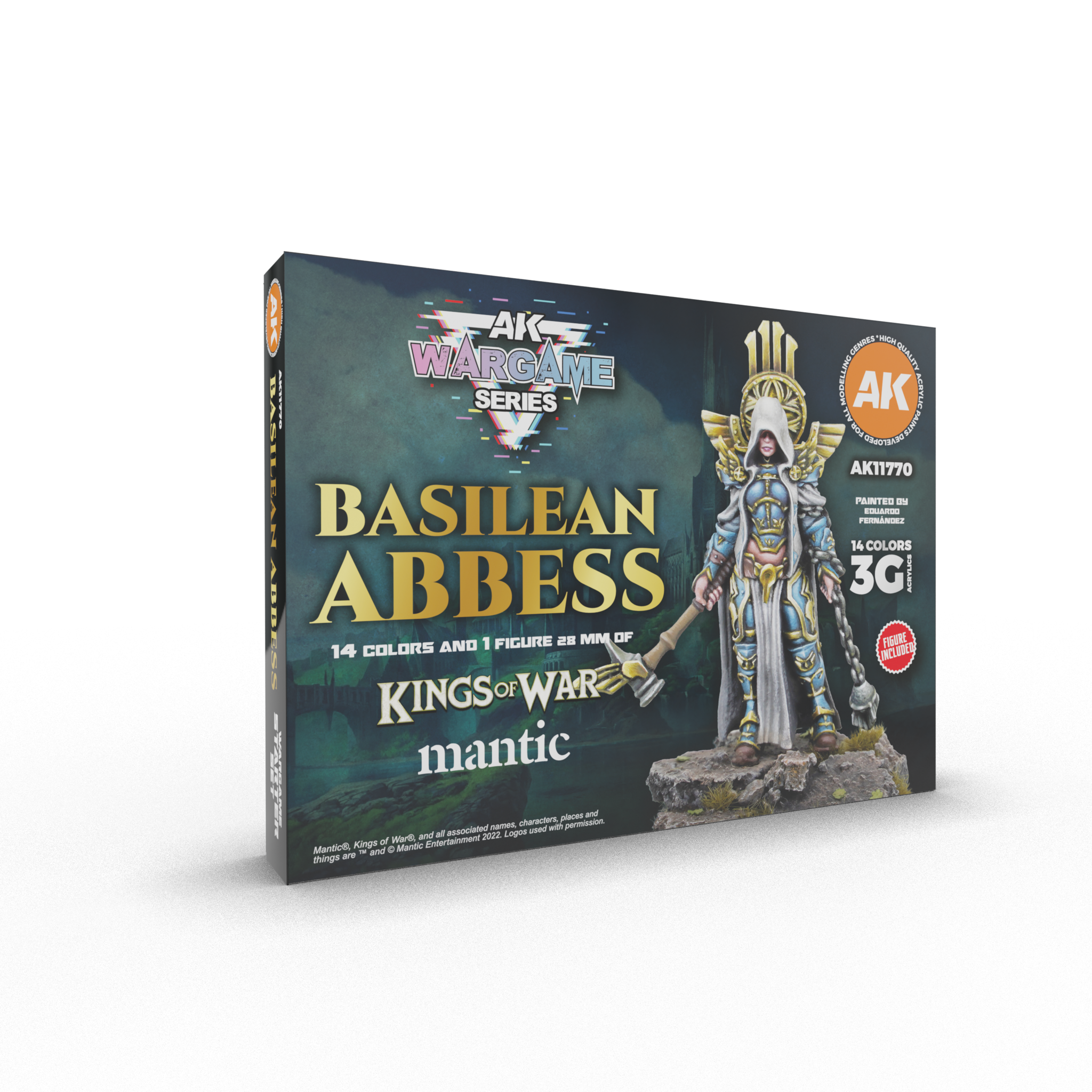 AK-Interactive Wargame Starter Set - Basilean Abbess - AK-Interactive -AK-11770